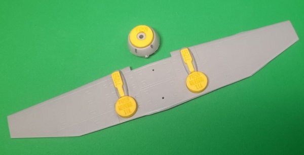 Omask 77259 Reggiane Re.2000 GA wheel bay plugs (for Italeri) EVA foam masks 1/72