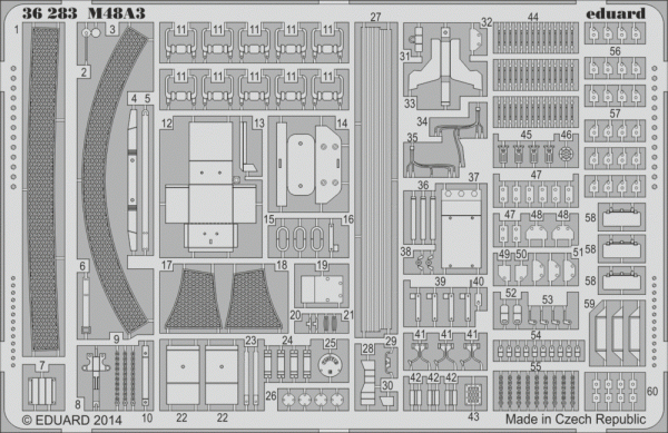 Eduard 36283 M48A3 Dragon