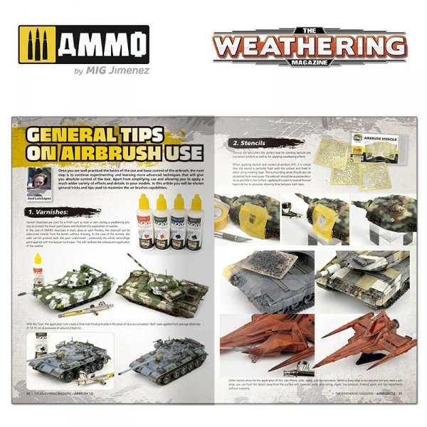 Ammo of Mig 4535 The Weathering Magazine 36 - Airbrush 1.0 (English)