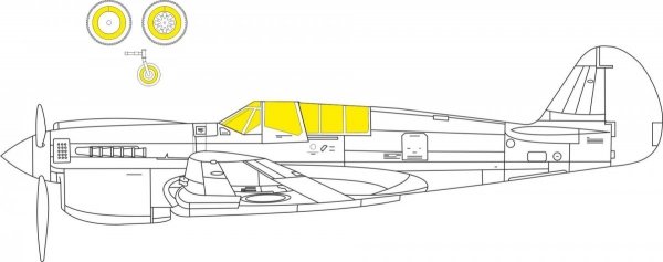 Eduard EX818 P-40N TFace ACADEMY 1/48