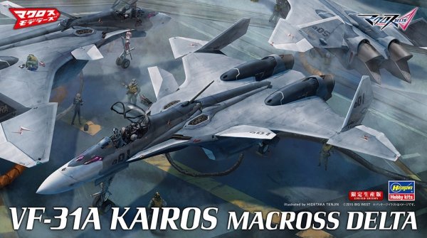Hasegawa 65838 VF-31A Kairos Macross Delta 1/72