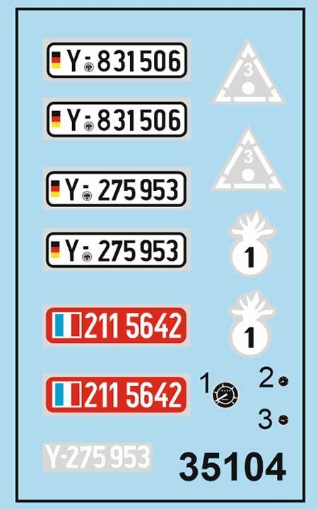 ACE 35104 0,25t 4x4 truck Munga F 91/4 1/35