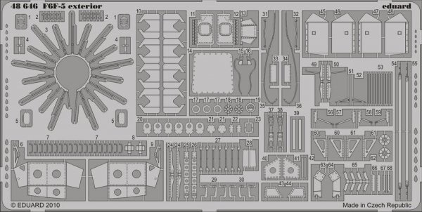 Eduard 48646 F6F-5 exterior 1/48 Hobby Boss