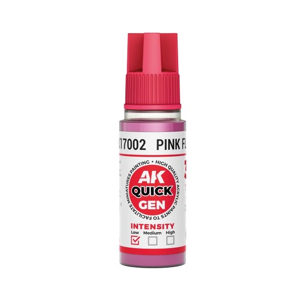 AK Interactive AK17002 PINK FLESH – QUICK GEN COLOR 18ml