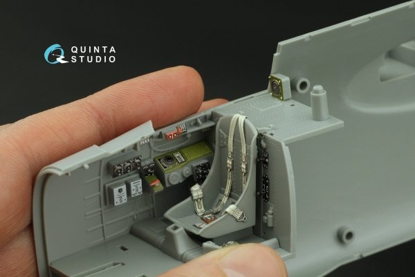 Quinta Studio QD32209 A-20G Havoc 3D-Printed coloured Interior on decal paper (HK Models) 1/32