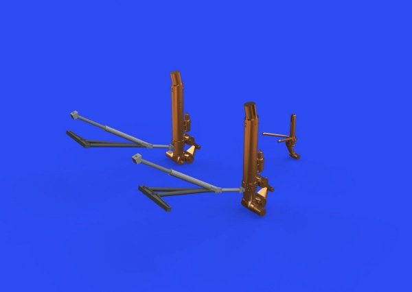 Eduard 648632 B-17F undercarriage legs BRONZE HKM 1/48