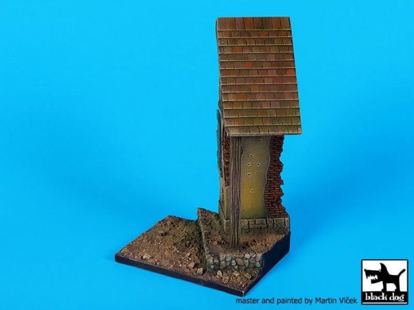 Black Dog D35112 House corner (Europe) base 1/35