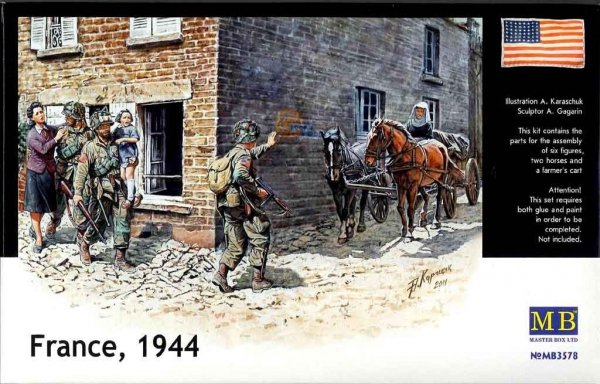 Master Box 3578 FRANCE 1944 (1:35)