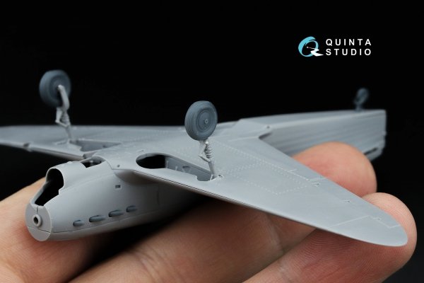 Quinta Studio QT72012 Yak-1/Yak-3 Weighted wheels (all kits) 1/72