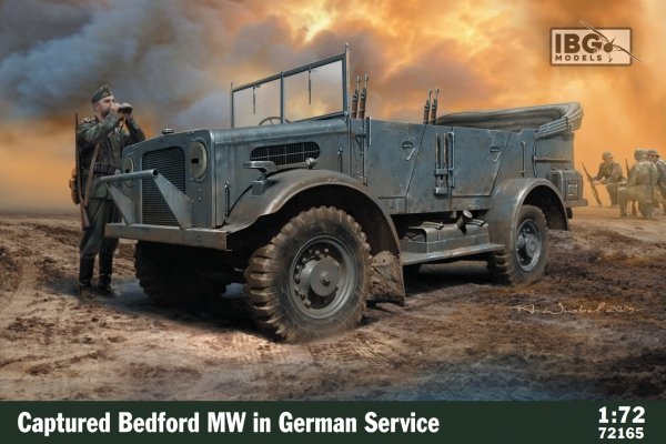 IBG 72165 Captured Bedford MW in German Service 1/72