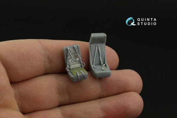 Quinta Studio QD48406 Mi-24 Nato Hind 3D-Printed &amp; coloured Interior on decal paper (Trumpeter) 1/48