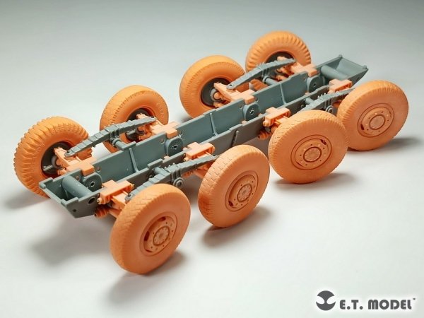 E.T. Model P35-111 WWII German Sd.Kfz.234 workable suspension ( 3D Printed ) For DRAGON Kit 1/35
