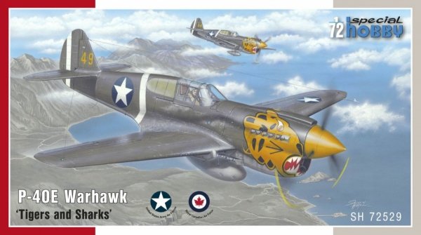 Special Hobby 72529 P-40E Warhawk "Tigers and Sharks" 1/72
