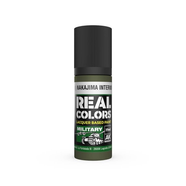 AK Interactive RC957 IJN M3(N) Nakajima Interior Green 17 ml