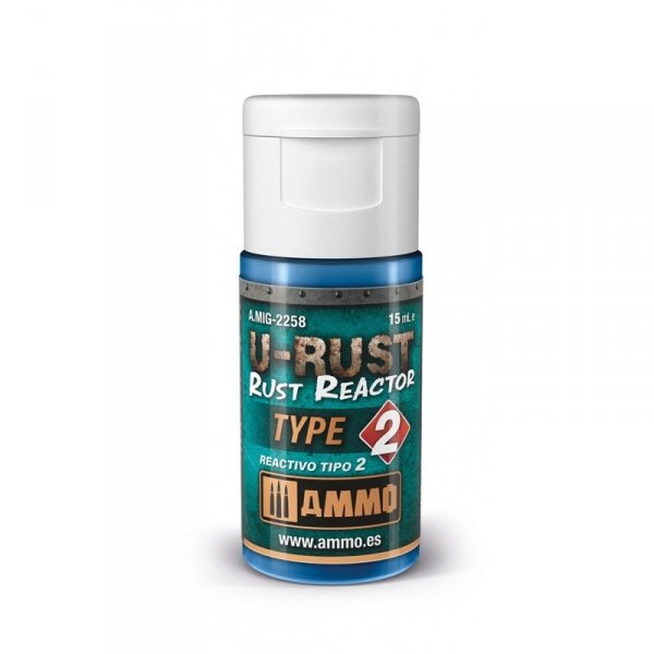 Ammo of Mig 2258 U-RUST RUST REACTOR TYPE 2 (15ml)