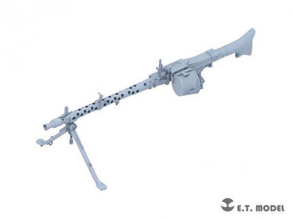 E.T. Model P16-001 WWII German Mg34 Machinegun (3D Printed) 1/16