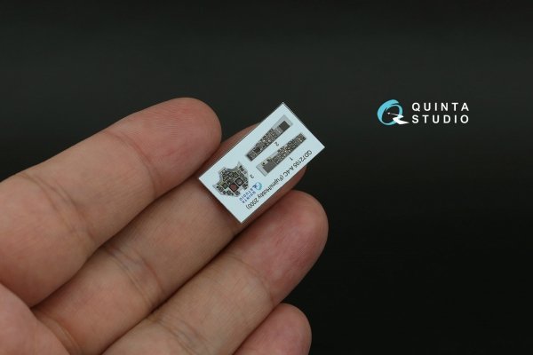 Quinta Studio QD72195 A-4C 3D-Printed &amp; coloured Interior on decal paper (Fujimi/Hobby 2000) 1/72