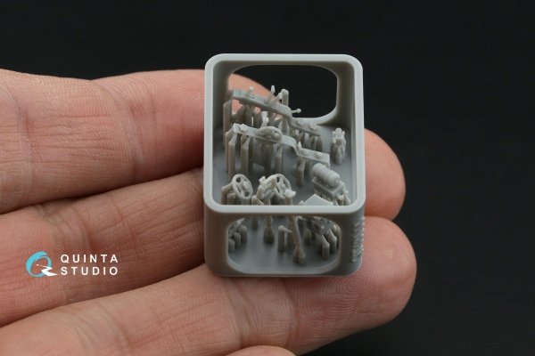 Quinta Studio QT48144 Yak-7B/Yak-9D Cockpit Set (Zvezda) 1/48