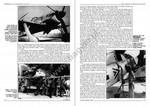 Kagero 3004 Focke Wulf Fw 190 vol. II (bez kalkomanii) EN/PL