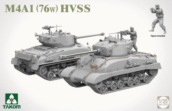 Takom 2205 M4A1 76(w) HVSS 1/35