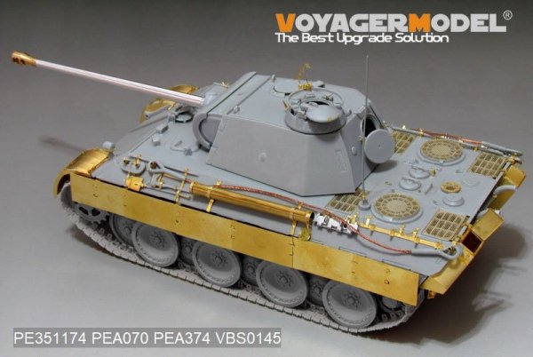 Voyager Model PE351174 WWII German Panther A early ver. Basic（For MENG TS-046）1/35