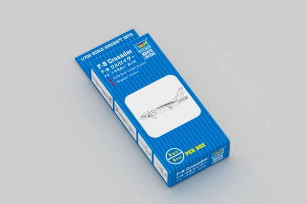 Trumpeter 03473 F-8 Crusader 1/700