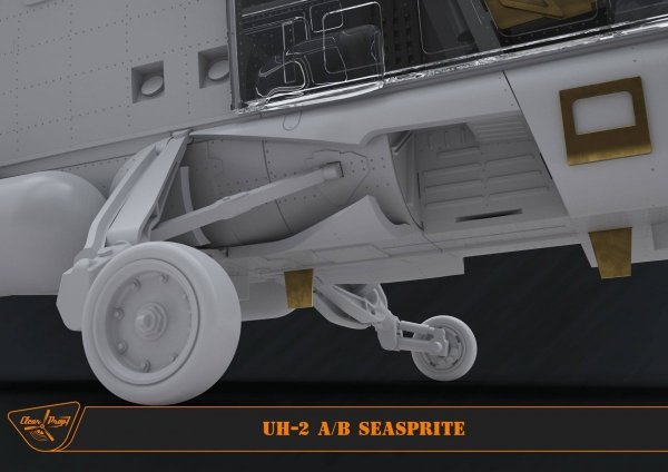 Clear Prop! CP72002 UH-2 A/B Seasprite ADVANCED KIT 1/72