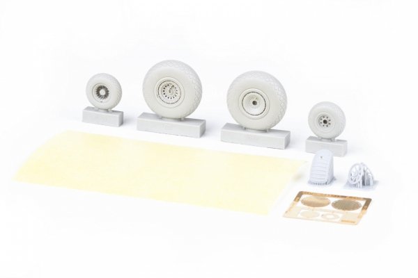 Eduard 6481113 B-24D wheels HOBBY BOSS 1/48