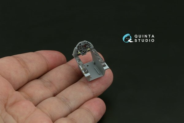 Quinta Studio QD48621 A-4E Skyhawk 3D-Printed &amp; coloured Interior on decal paper ( Hobby Boss ) 1/48