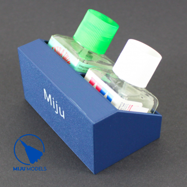 Miju Models STATION-40ML-DOUBLE Stacja podwójna / Double station Tamiya Mr. Hobby &amp; AK 40ml