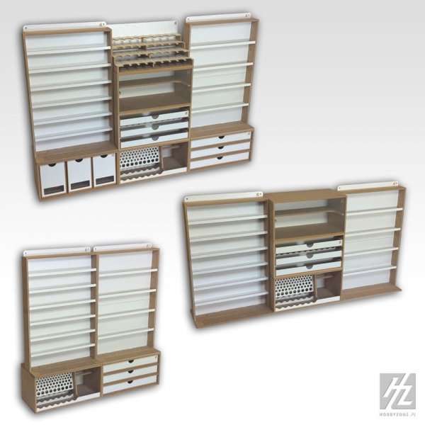Hobby Zone HZ-s4s Modułowy Wieszak na Farby x5