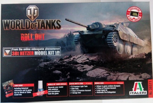 Italeri 36511 38t HETZER (1:35)