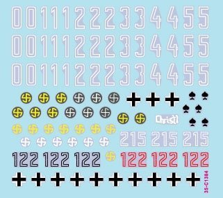 Star Decals 35-C1384 Wiking # 5. 5. SS-Wiking in Caucasus 1942-43. Pz III Ausf J short gun, Pz III Ausf J long gun and Pz III Ausf N. 1/35
