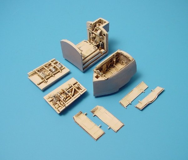 Aires 4201 AV-8B Harrier II wheel bay 1/48 Hasegawa