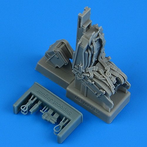 QuickBoost QB49216 Sepecat Jaguar GR.1A ejection seat with safety belts for AIRFIX 1/48