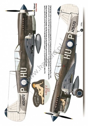 Kagero 7037 Curtiss P-40 F,K,L,M,N models EN/PL