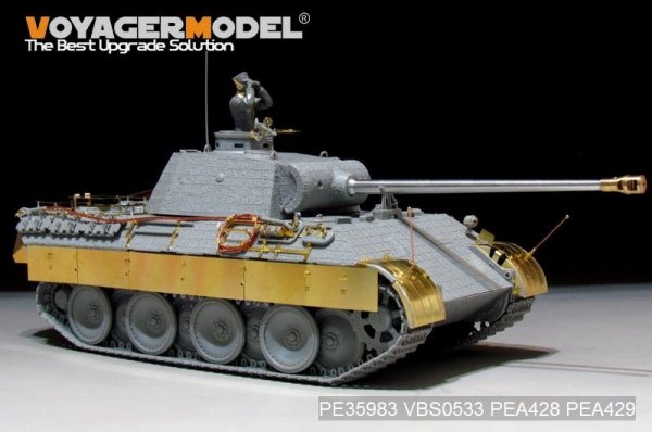Voyager Model PE35983 WWII German Panther D Tank Late version Basic For TAKOM 2104 1/35