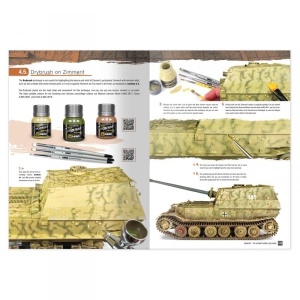 AMMO by Mig Jimenez 6311 ZIMMERIT The Ultimate Modeling Guide (English)