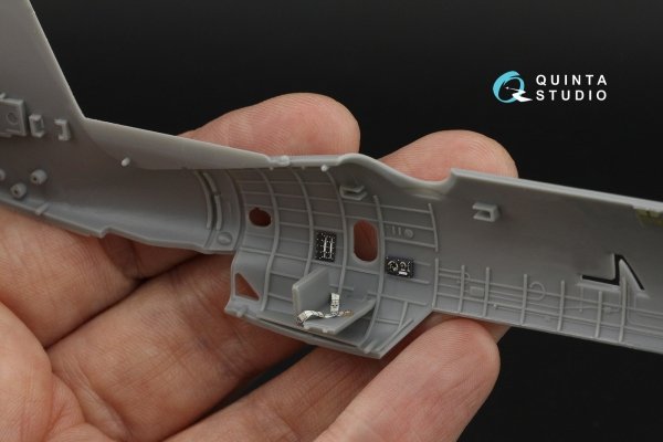 Quinta Studio QD72241 TBM-3 Avenger 3D-Printed &amp; coloured Interior on decal paper ( HobbyBoss ) 1/72