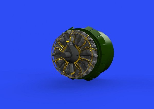Eduard 648538 B-17G engines 1/48 HK MODELS