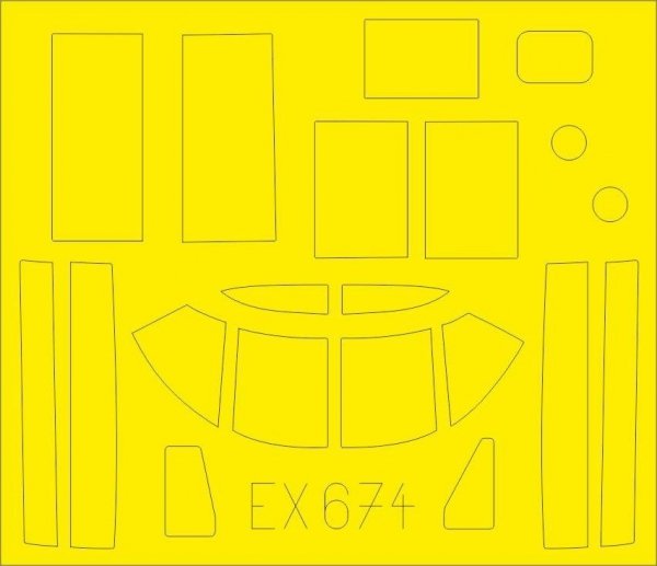 Eduard EX674 B-26B-50 Invader ICM 1/48