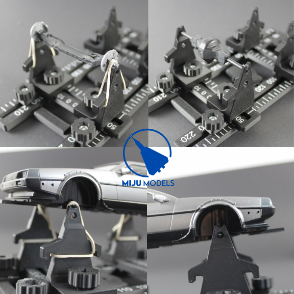 Miju Models JIG-WHEELS-STANDARD Statyw modelarski kołowy / Wheeled modeling stand