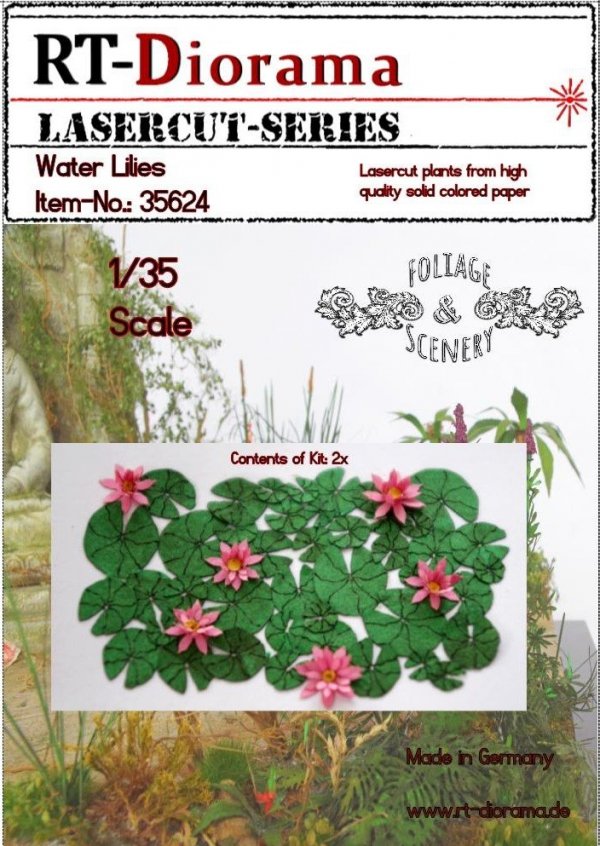 RT-Diorama 35624 Water lilies 1/35