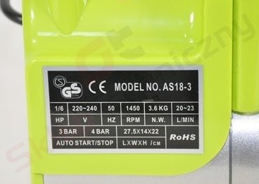 FineArt AS-18-3 kompresor modelarski