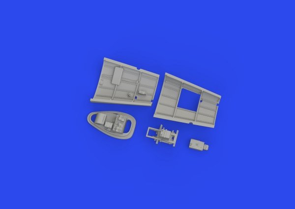 Eduard 672344 Bf 109G radio compartment PRINT Eduard 1/48