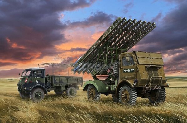 Revell 03338 W.O.T. 8 BM-13-16 Katyusha/ Cargo 1/35