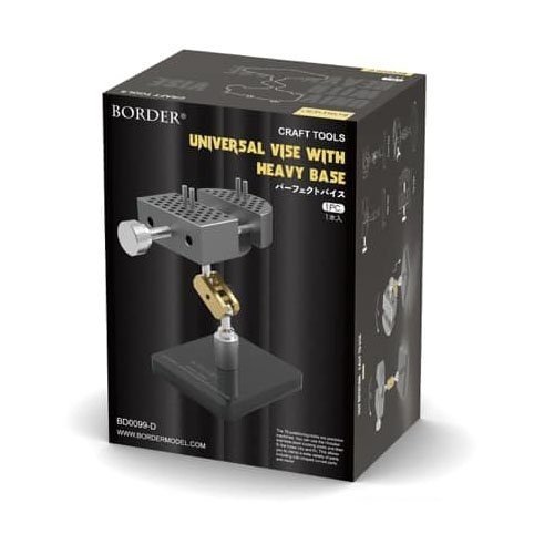 Border Model BD0099-D Metal Universal Vise - Grey