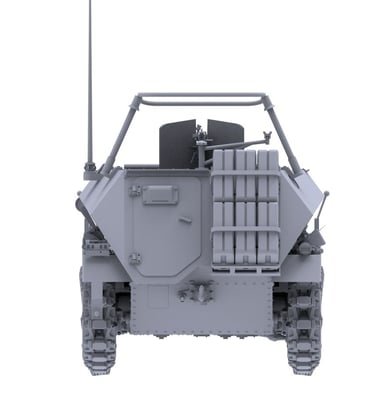 Das Werk DW16019 Sd.Kfz. 250/3 Ausf. A Leichter Funkpanzerwagen / Sonderkraftfahrzeug 250 1/16
