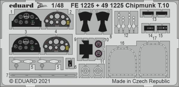 Eduard BIG49312 Chipmunk T.10 AIRFIX 1/48