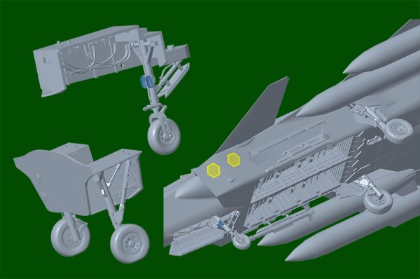 Trumpeter 05864 Chinese J-20S Mighty Dragon 1/48